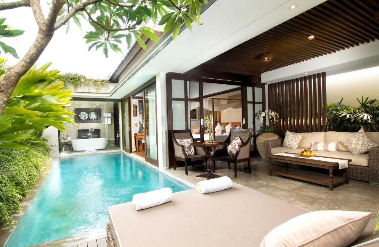 โกยา บูทิก รีสอร์ต Hotel อูบุด ภายนอก รูปภาพ A pool villa at The Haven