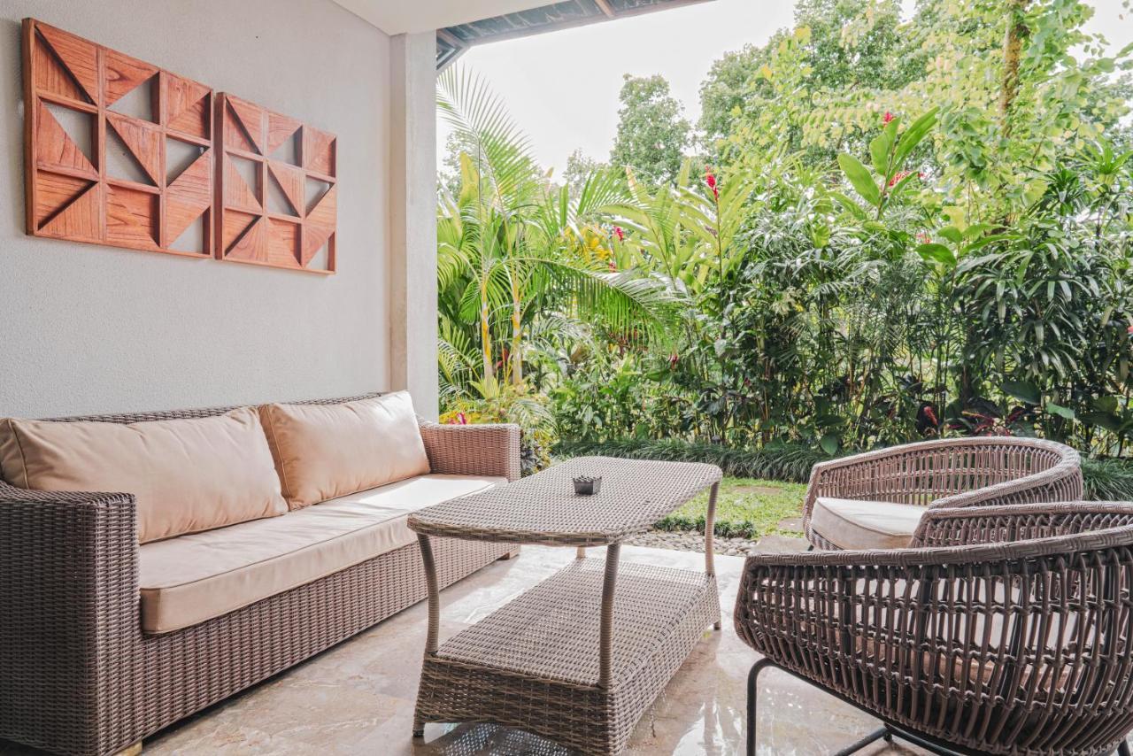 โกยา บูทิก รีสอร์ต Hotel อูบุด ภายนอก รูปภาพ A private garden at the hotel