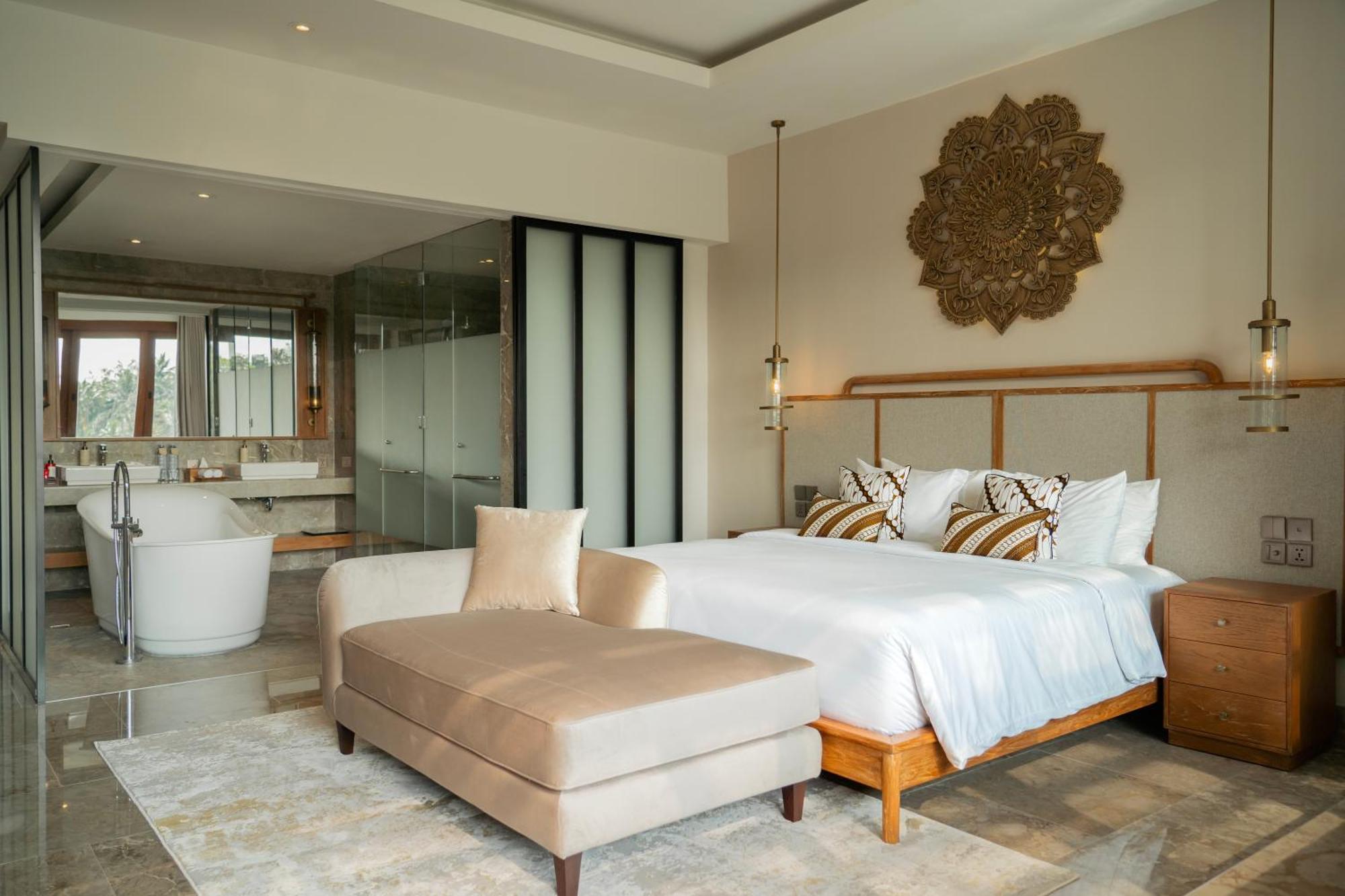 โกยา บูทิก รีสอร์ต Hotel อูบุด ภายนอก รูปภาพ A bedroom at the hotel